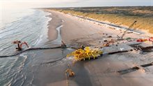 Aanleg kabels wijk aan zee