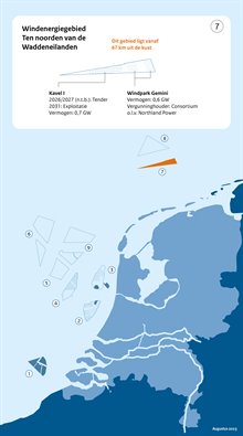 WOZ windenergiegebied Ten noorden van de Waddeneilanden